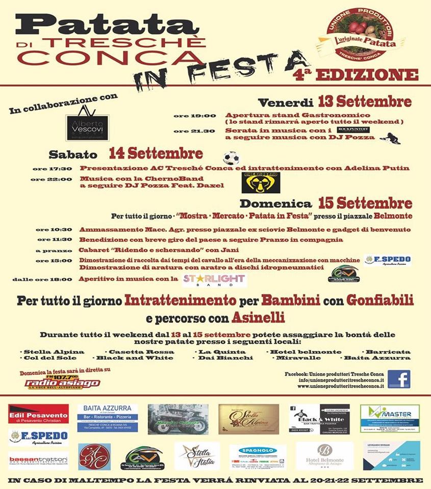 Patata Tresché Conca festa 2019